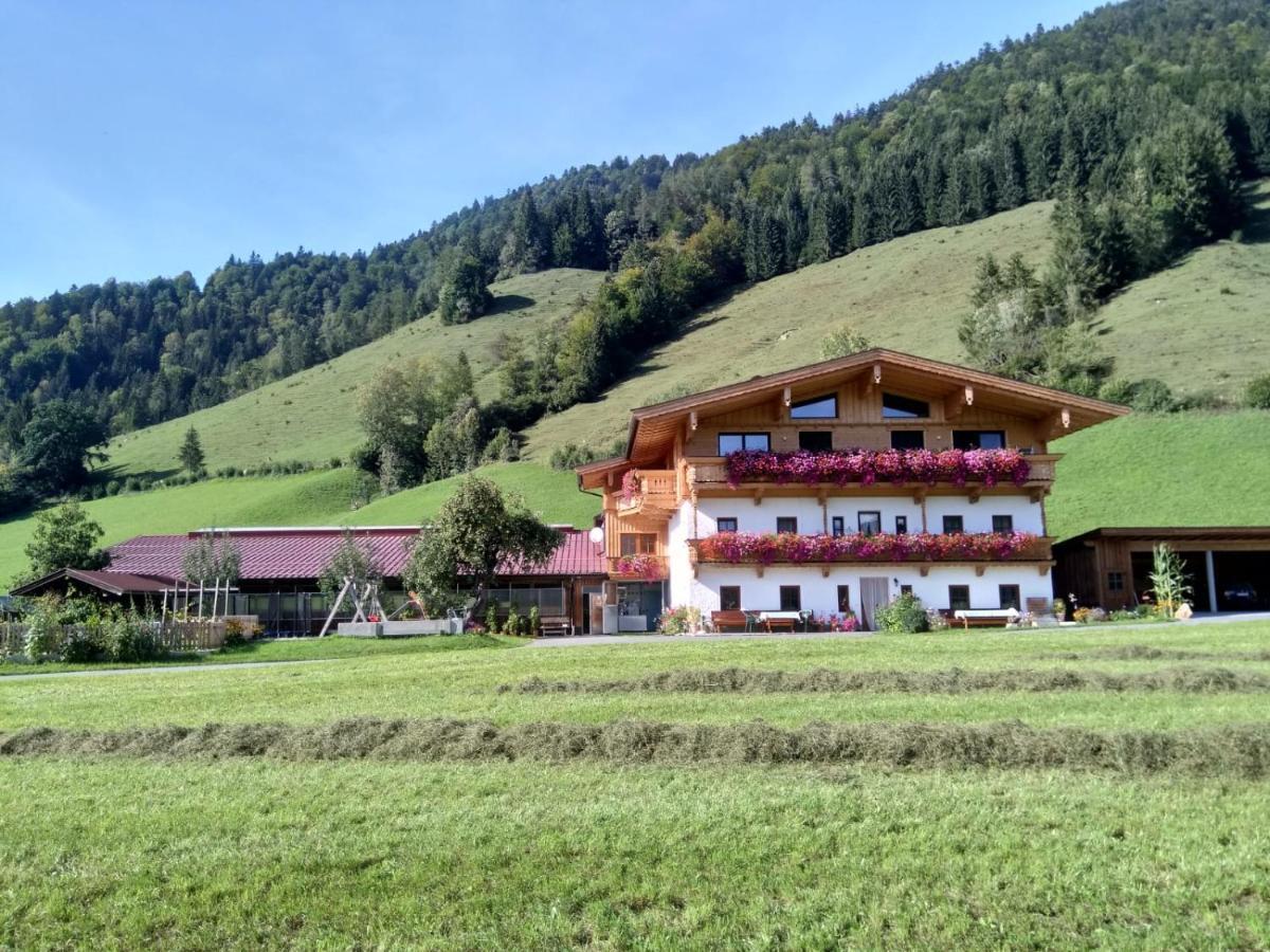 Bio- Bauernhof Obermaurach Apartment Walchsee Exterior photo