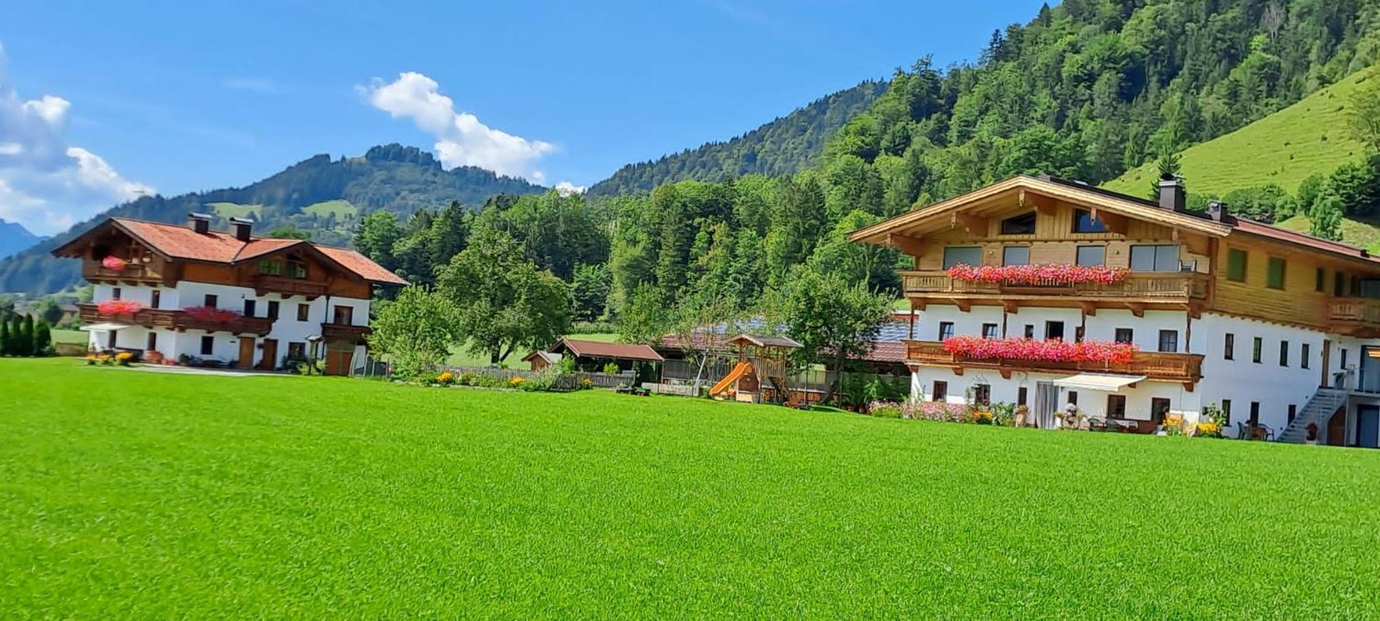 Bio- Bauernhof Obermaurach Apartment Walchsee Exterior photo